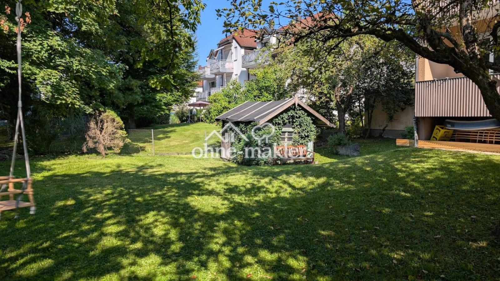 Gartenblick nach Westen