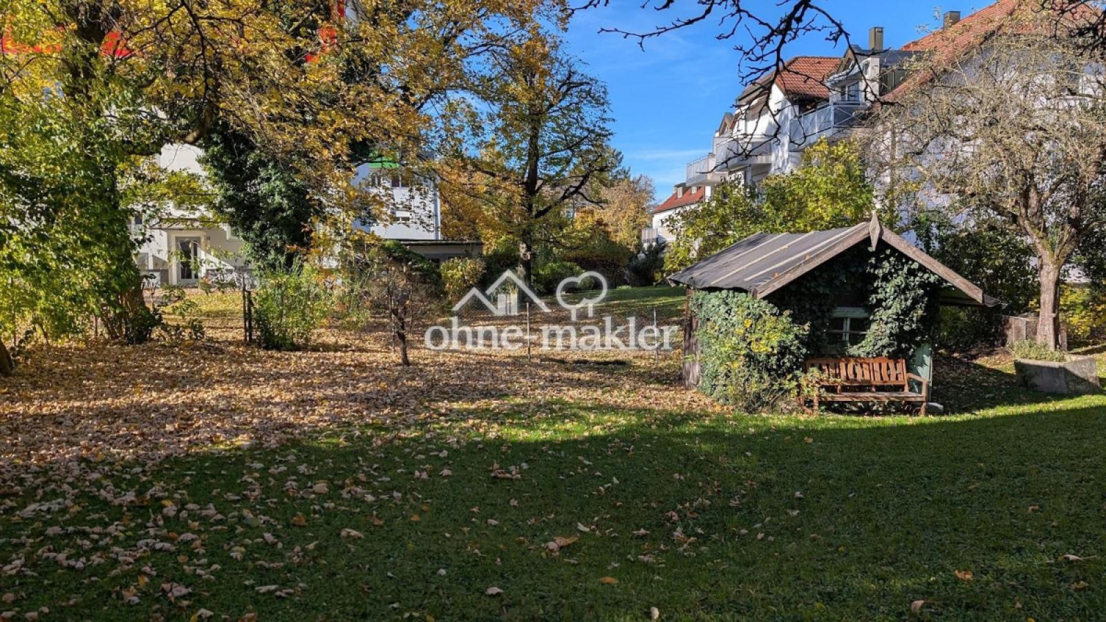 Gartenblick nach Westen/Herbst