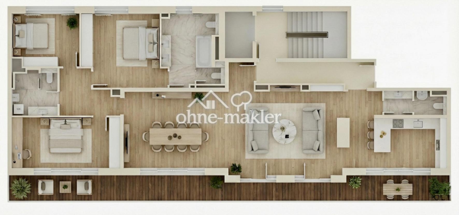 Grundriss Einrichtungsbeispiel