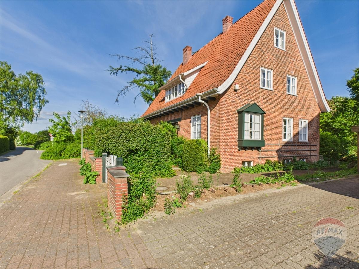 Seitenansicht Straße