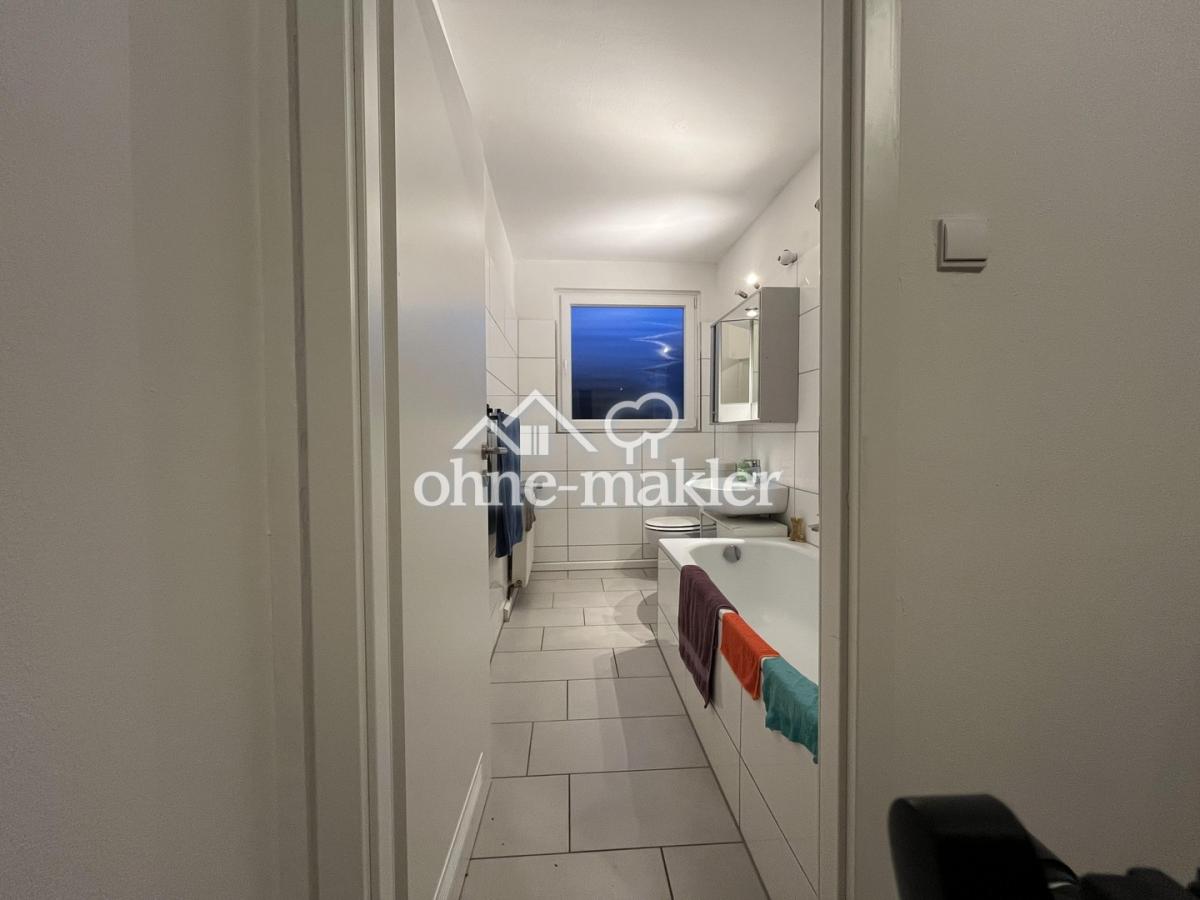 Blick in das Badezimmer