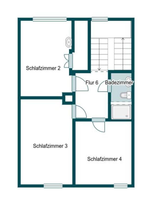 Grundriss Skizze 2.OG