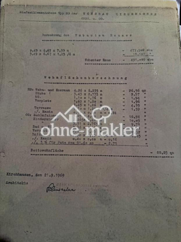 Quadratmeterberechnung