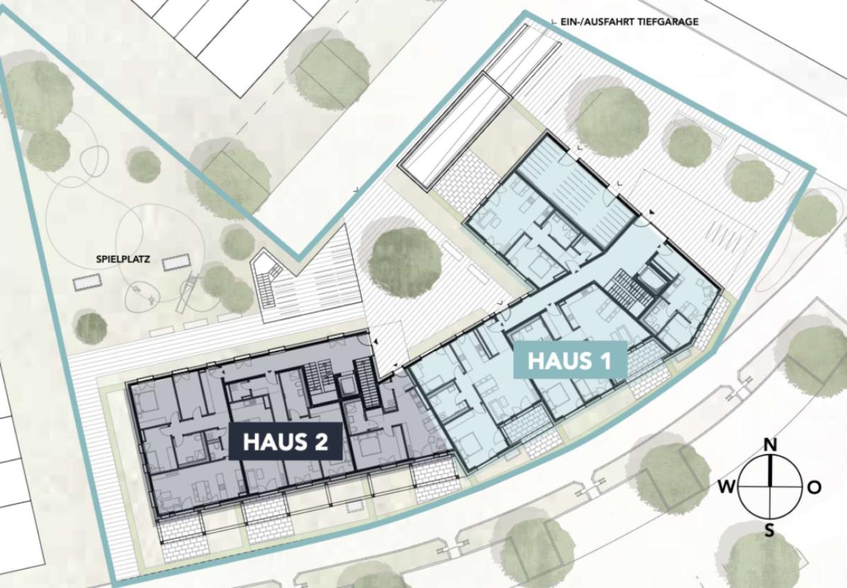 Lageplan Grundstück