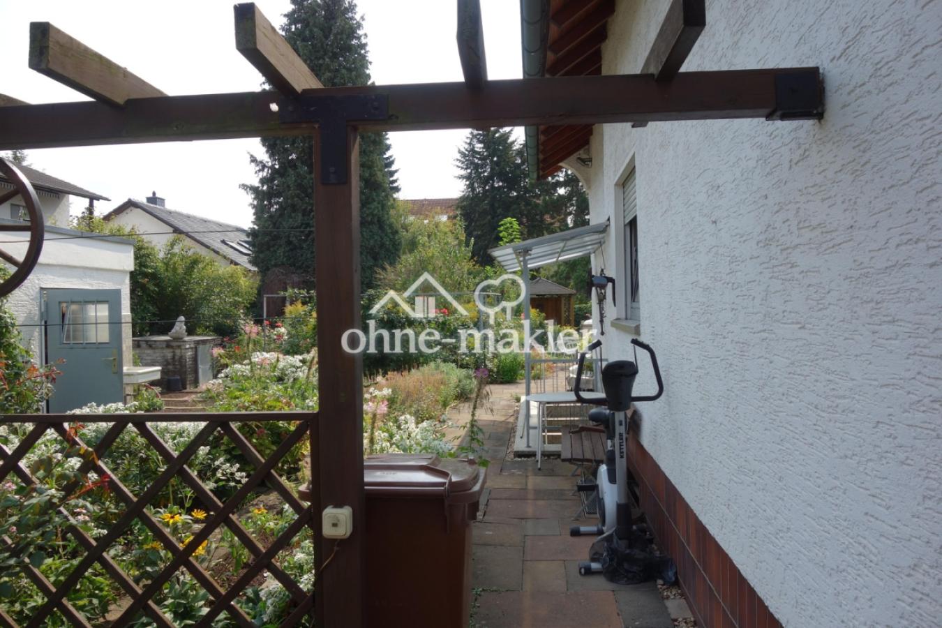 Kellerabgang, Garagentür