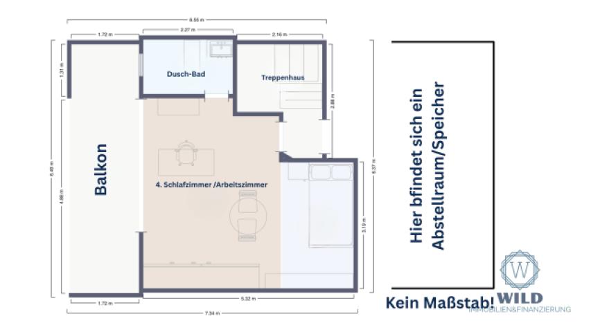 Grundriss-Dachgeschoss