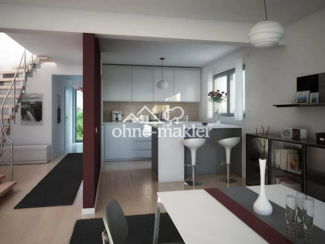 Projektiertes Wohnzimmer