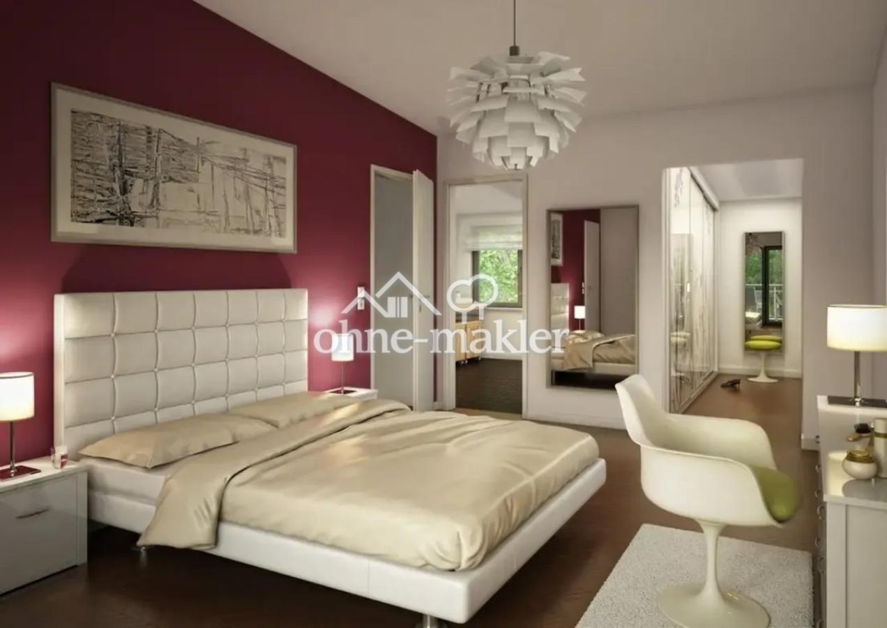 Projektiertes Schlafzimmer