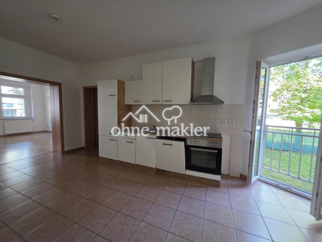 Wohnküche mit Blick zum Wohnzi