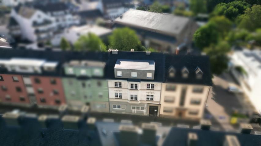 Luftbild Straßenansicht