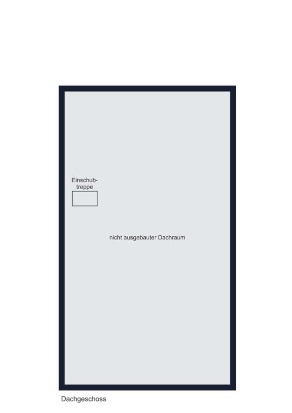 Grundriss Spitzboden