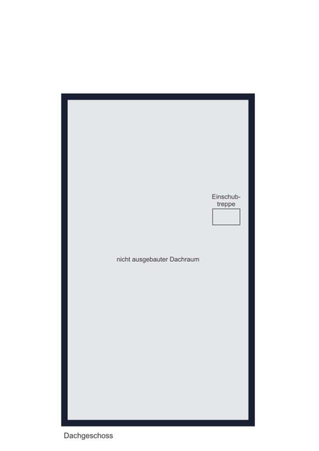 Grundriss Spitzboden