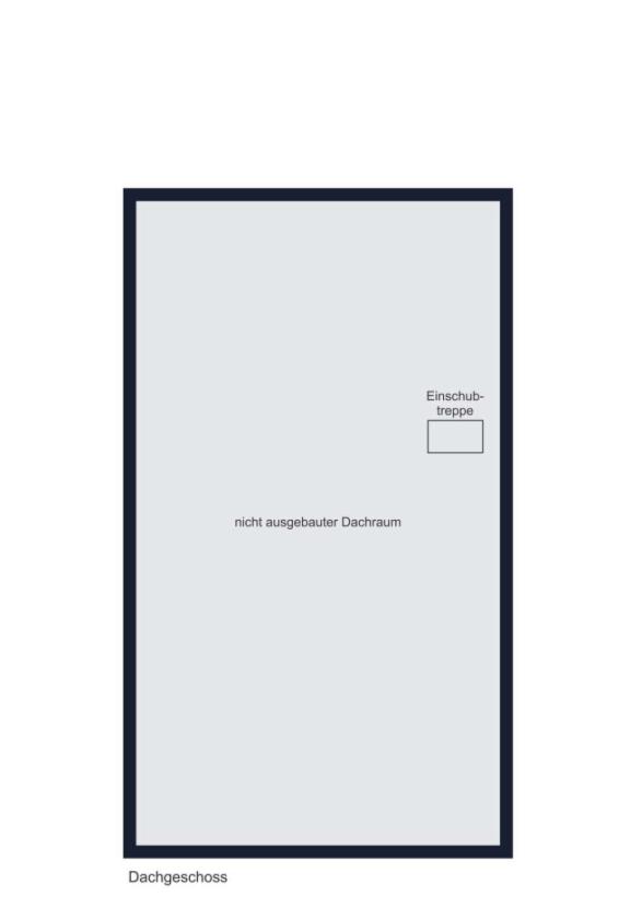 Grundriss Spitzboden