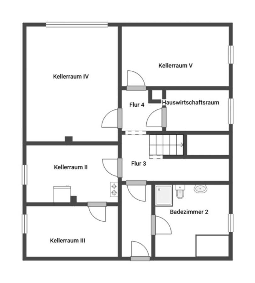Grundriss Skizze UG