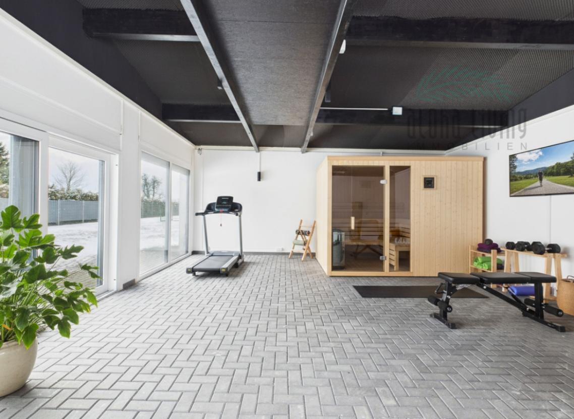 Beispielmöblierung Nebenhaus/Garage Visualisiert