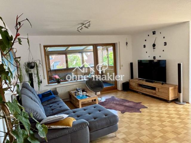 Wohnzimmer zu Wintergarten