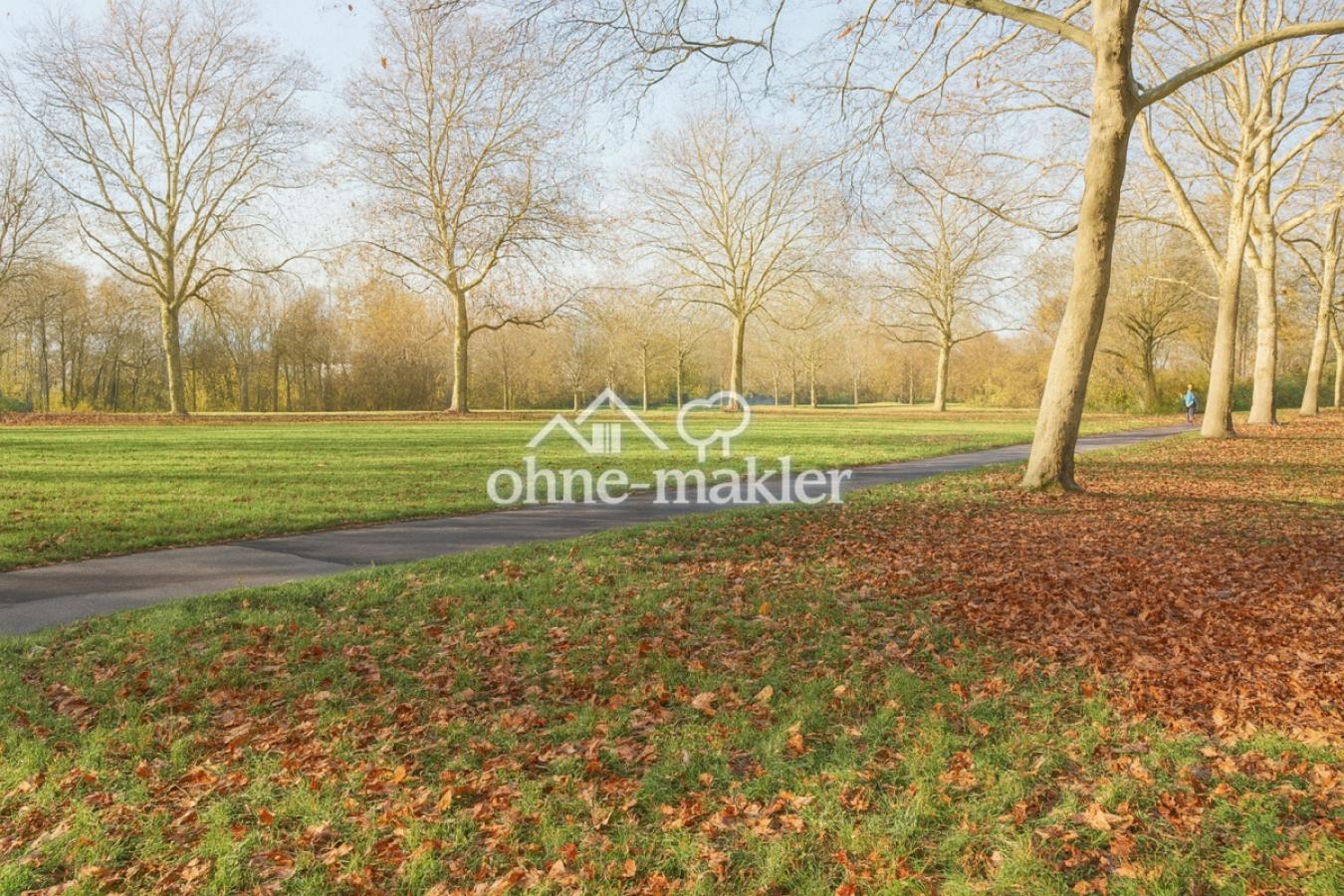 Direkt angrenzender Park