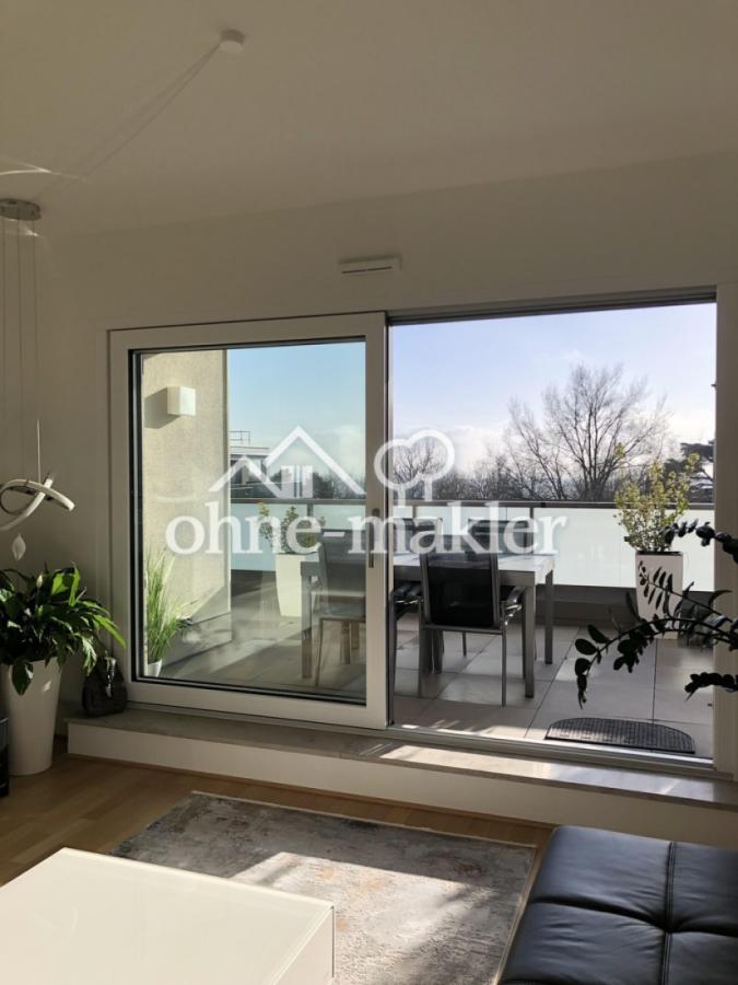 Wohnzimmerblick n. Süden