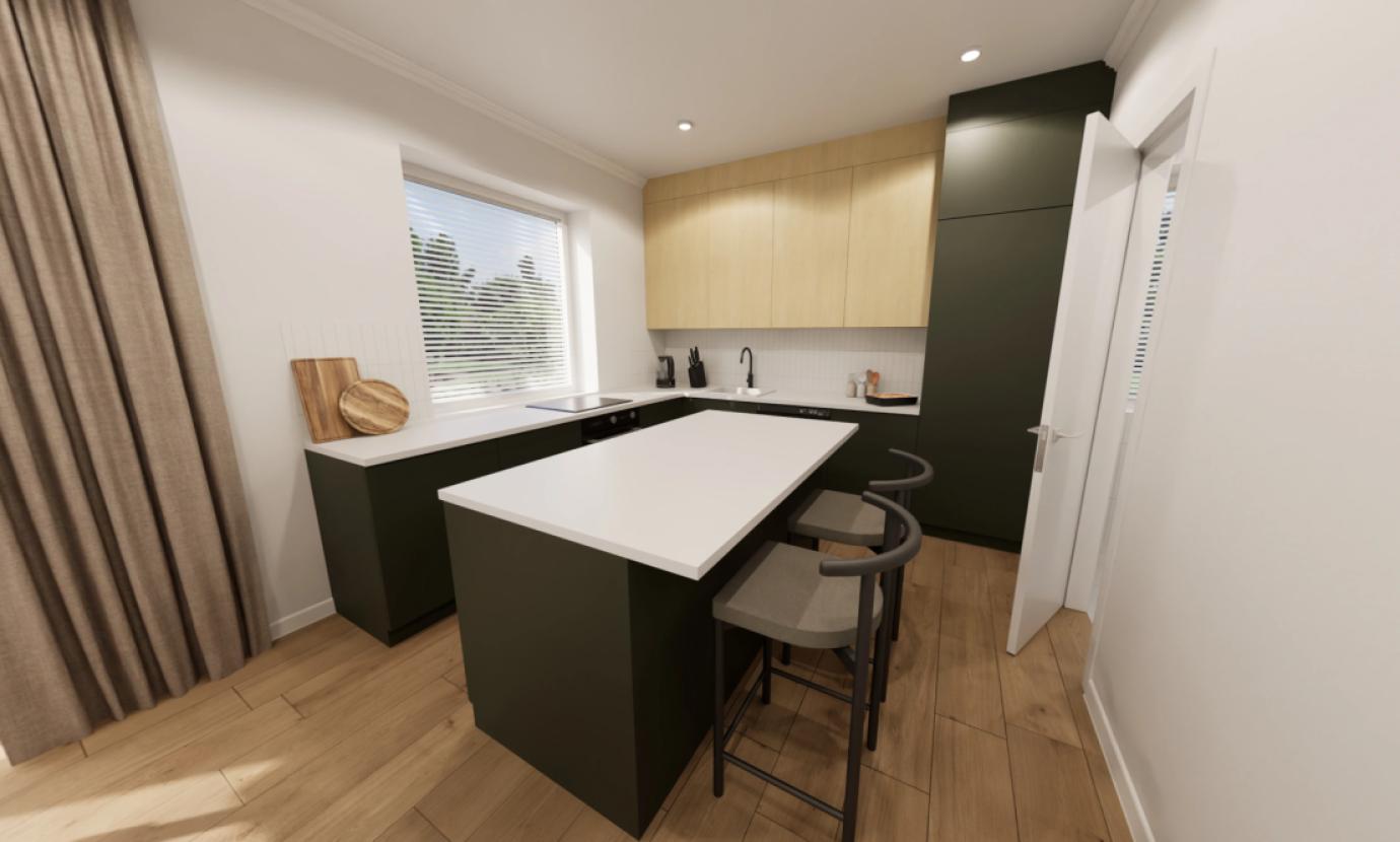 Erdgeschosswohnung Küche