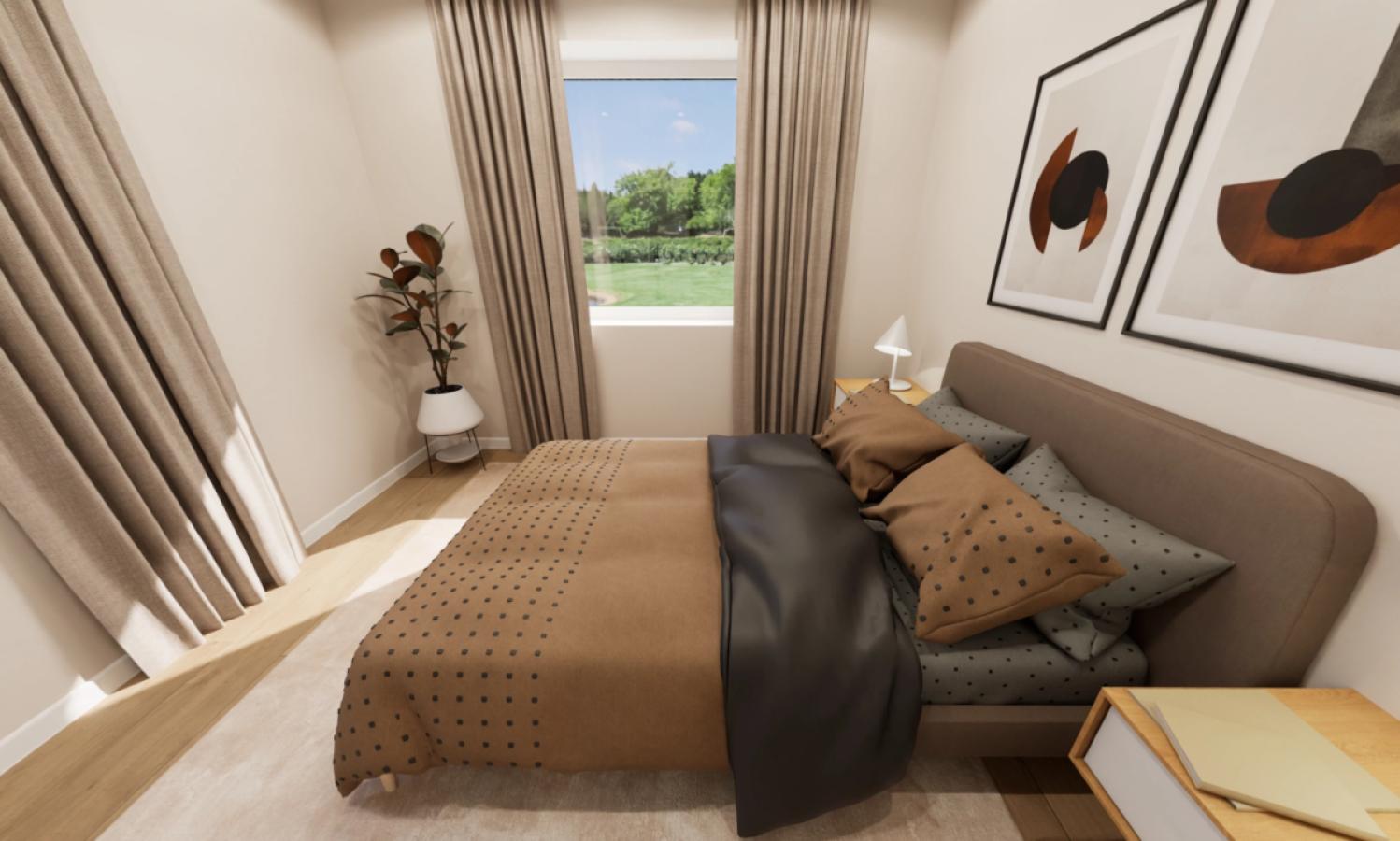 Erdgeschosswohnung Schlafzimmer 1