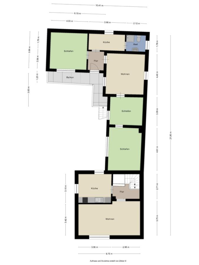 Grundriss 1.OG Gesamt