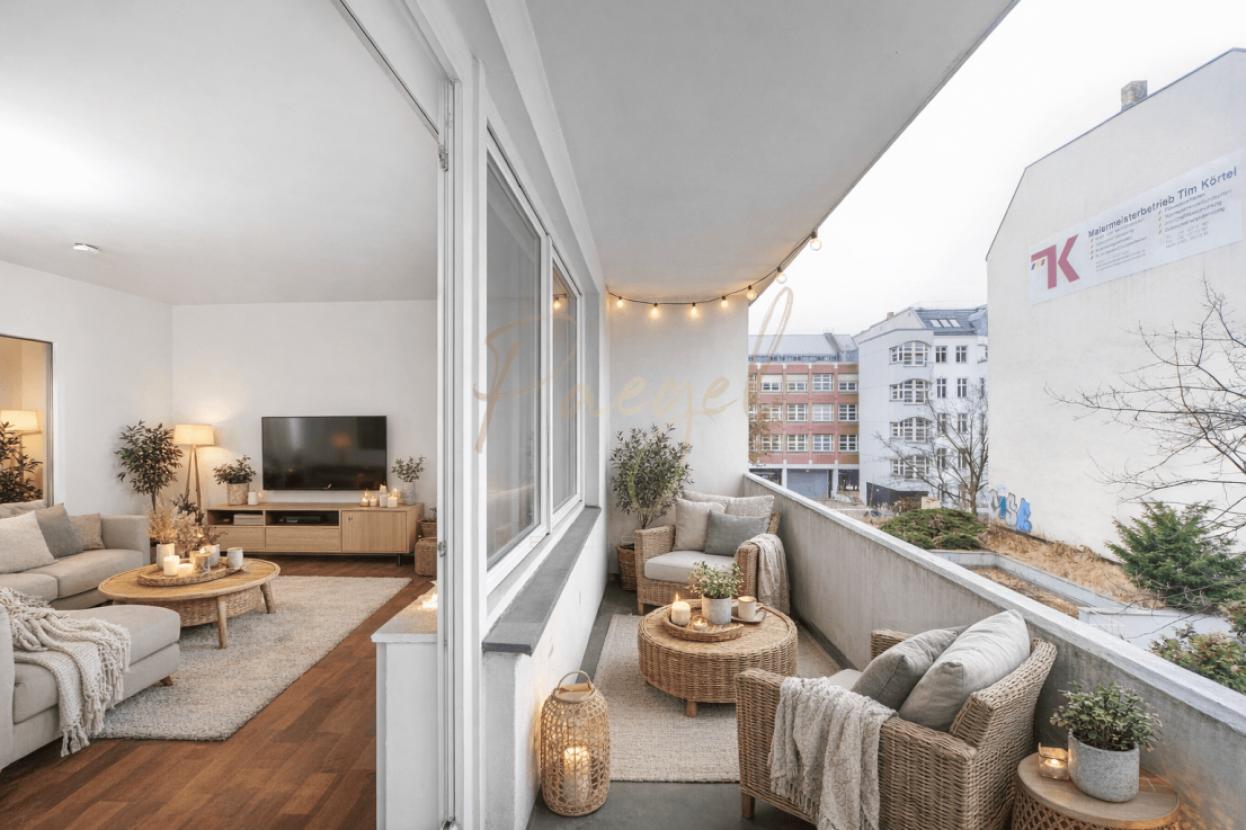 Wohlfühloase visualisiert