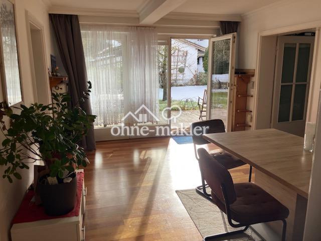 Eßzimmer und Terrasse