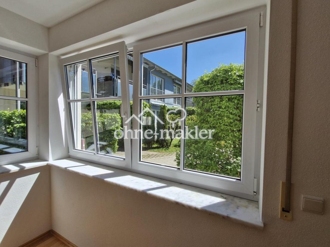 Aussicht vom Schlafzimmer