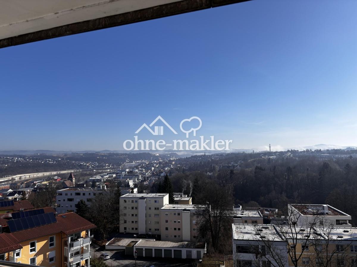 Ausblick vom Balkon
