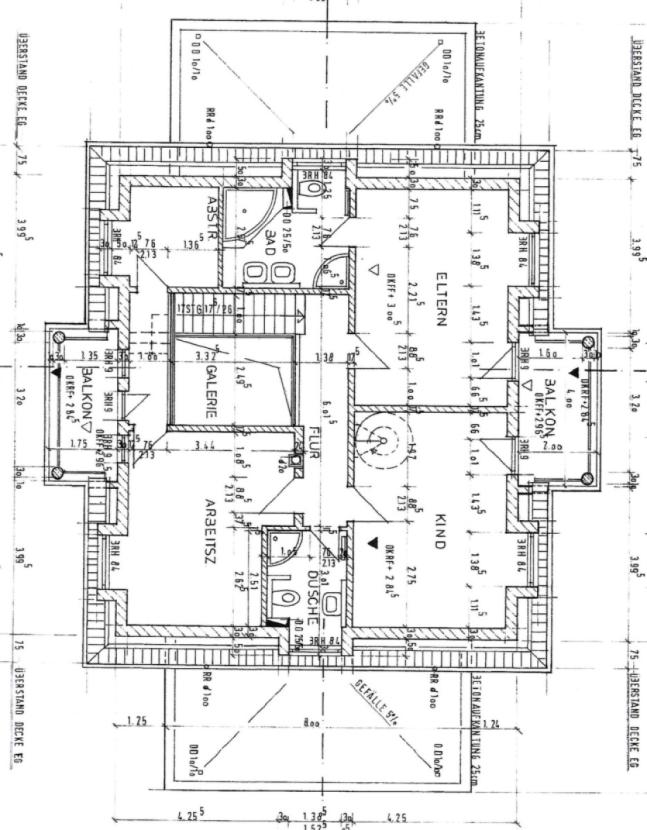 Grundriss Obergeschoss