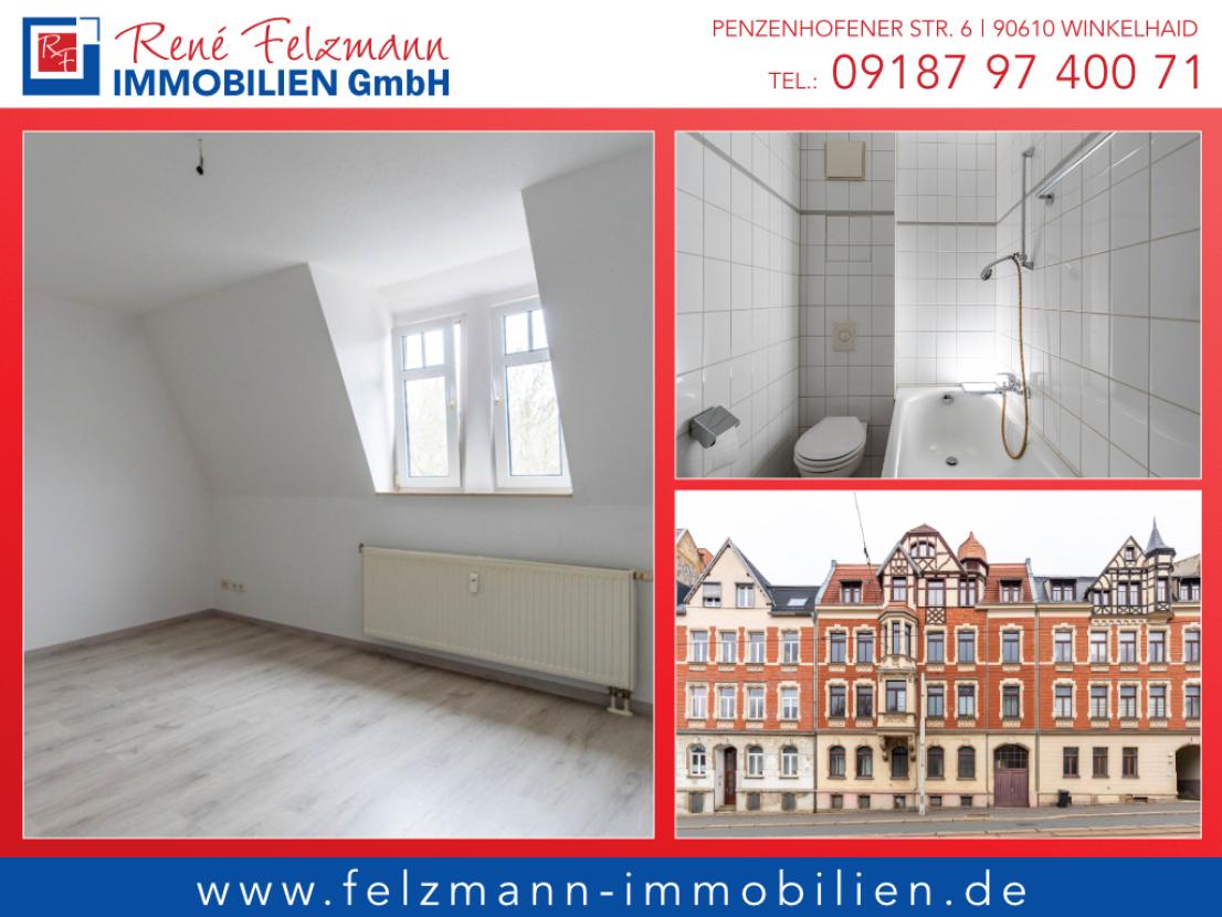 RF-1362 Zweizimmerwohnung Plauen Verkauf