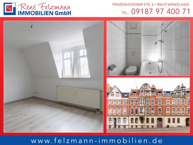RF-1362 Zweizimmerwohnung Plauen Verkauf