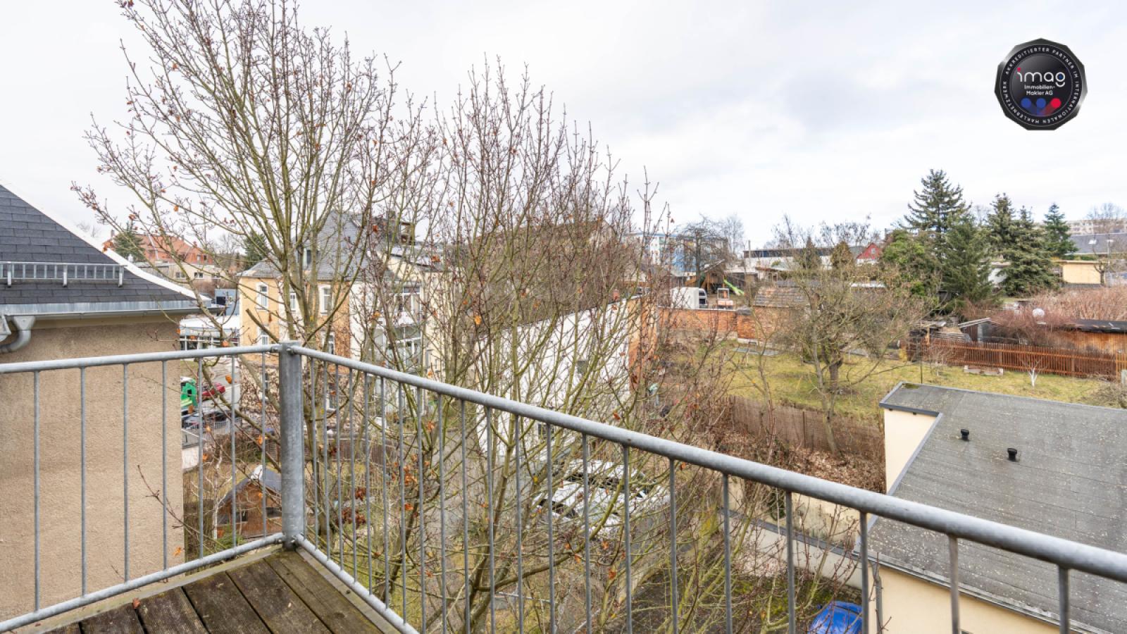 RF-1362 Zweizimmerwohnung Plauen Balkon