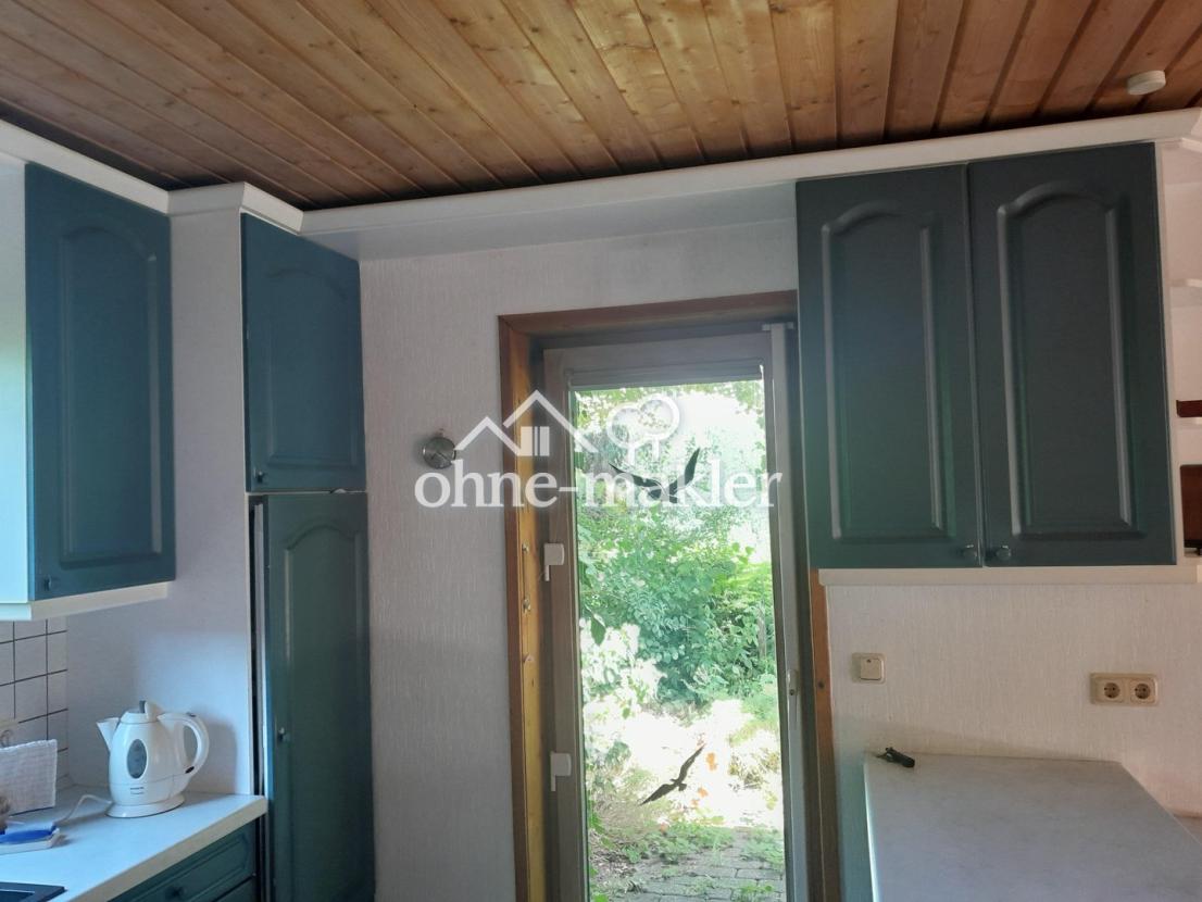 Tür zur Frühstücksterrasse