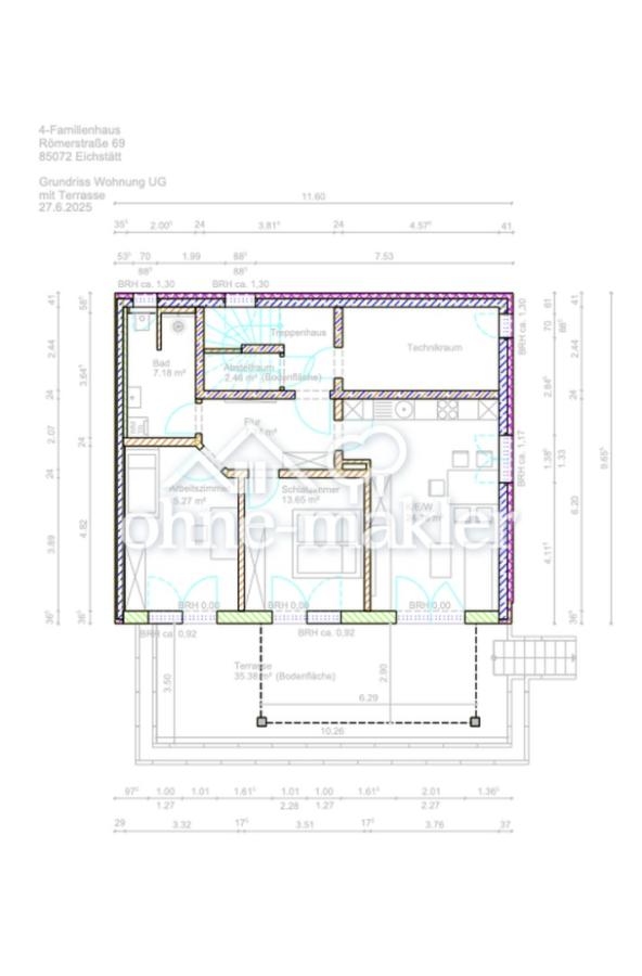 Grundriss Souterrain 