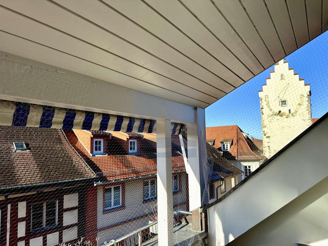 1. Dachgeschoss | Loggia Stadtblick
