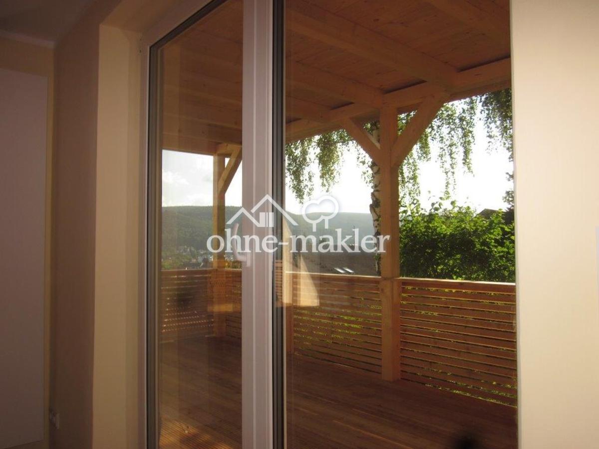 Blick auf Zweitbalkon überd.