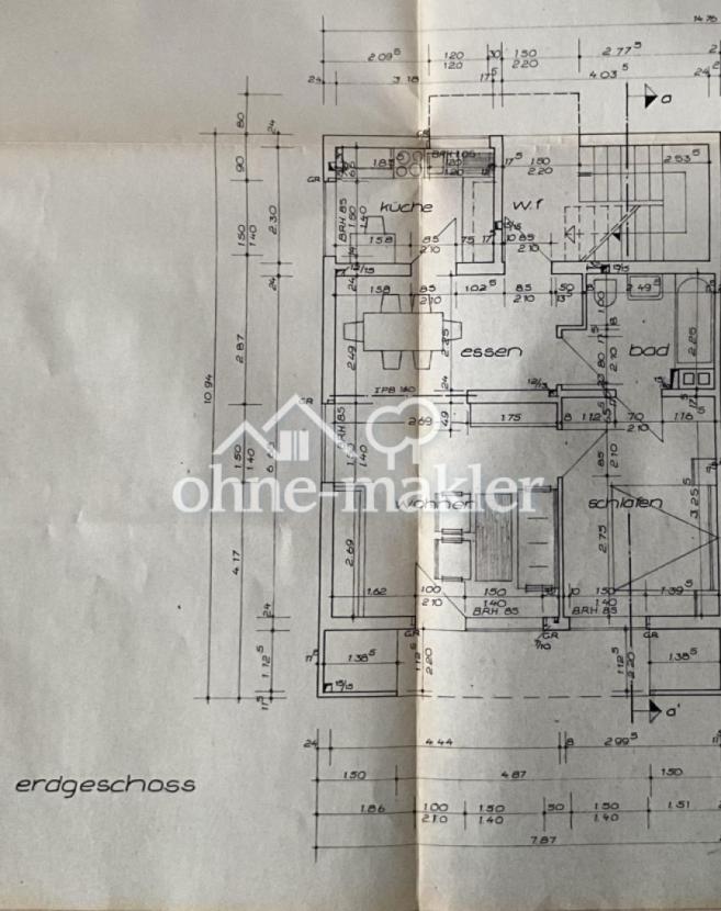 Grundriss Erdgeschoss