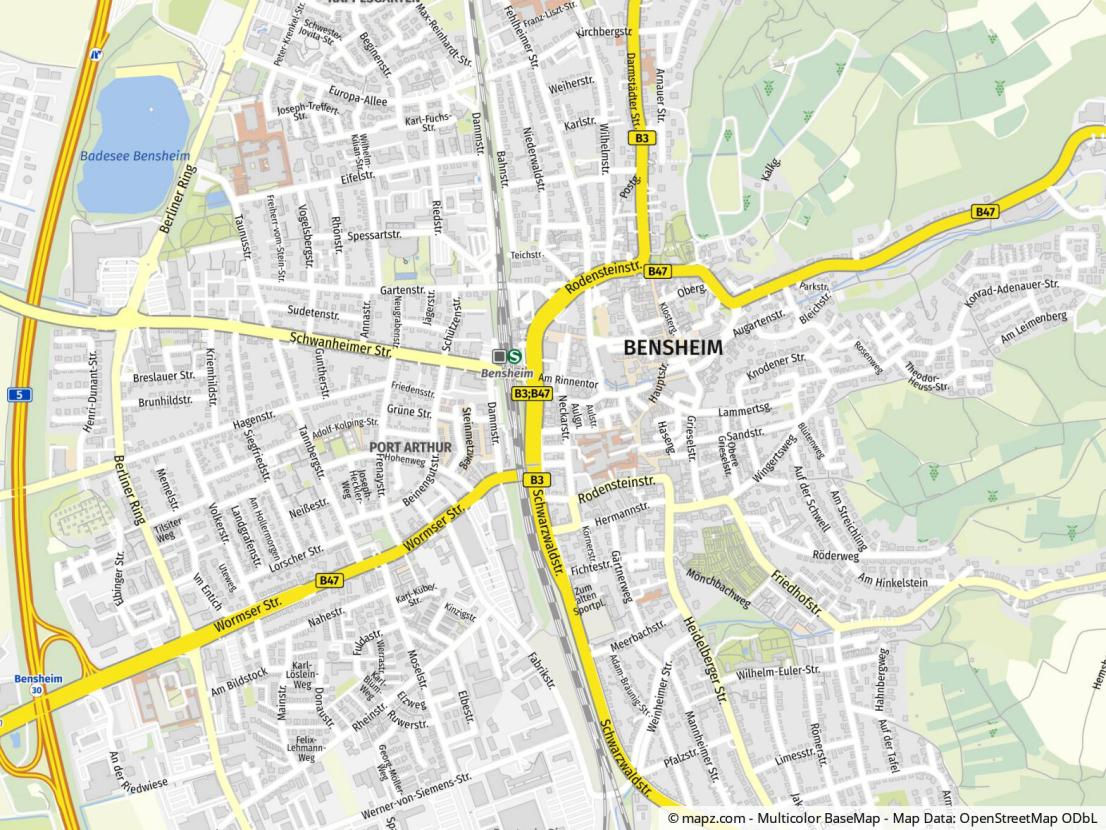 Geolyzer Kartenausschnitt