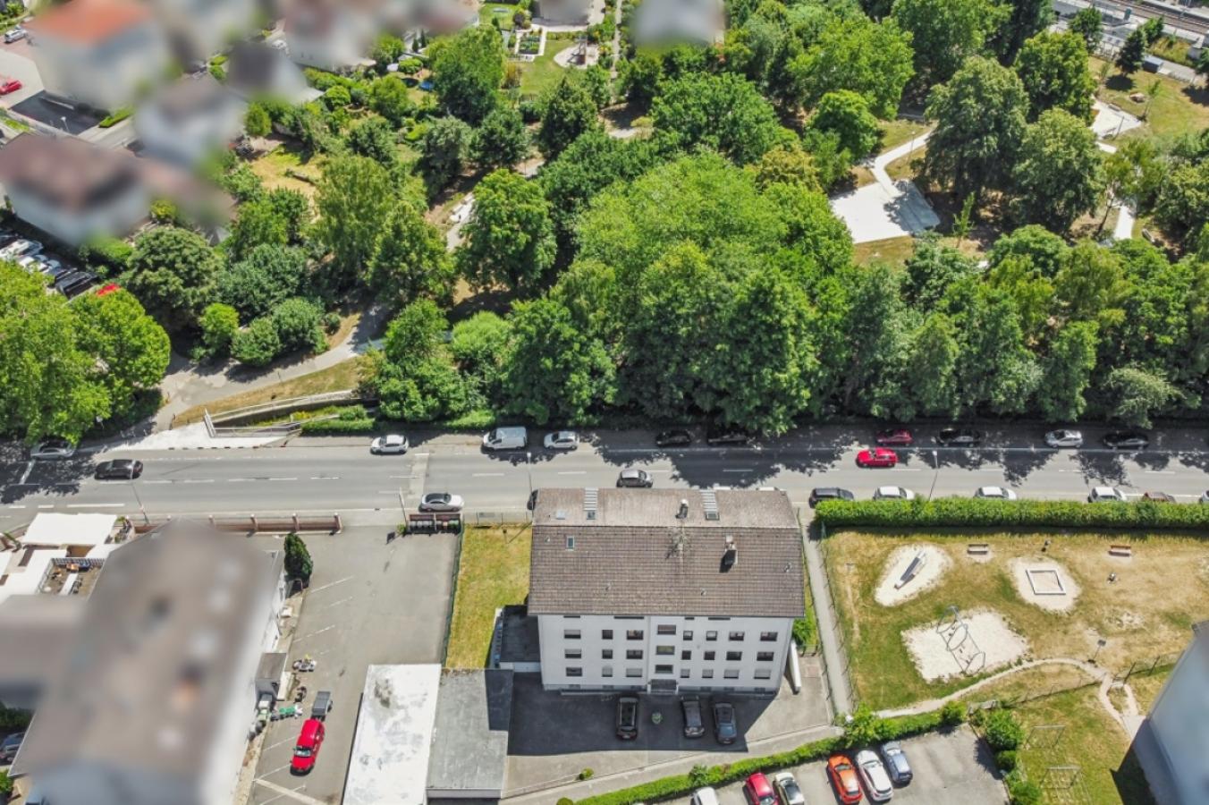 Luftansicht/ Parkansicht