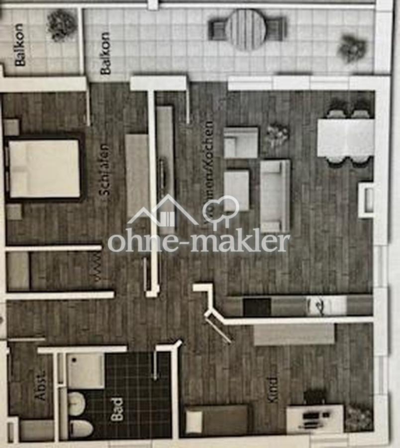 Grundriss, 1. OG rechts