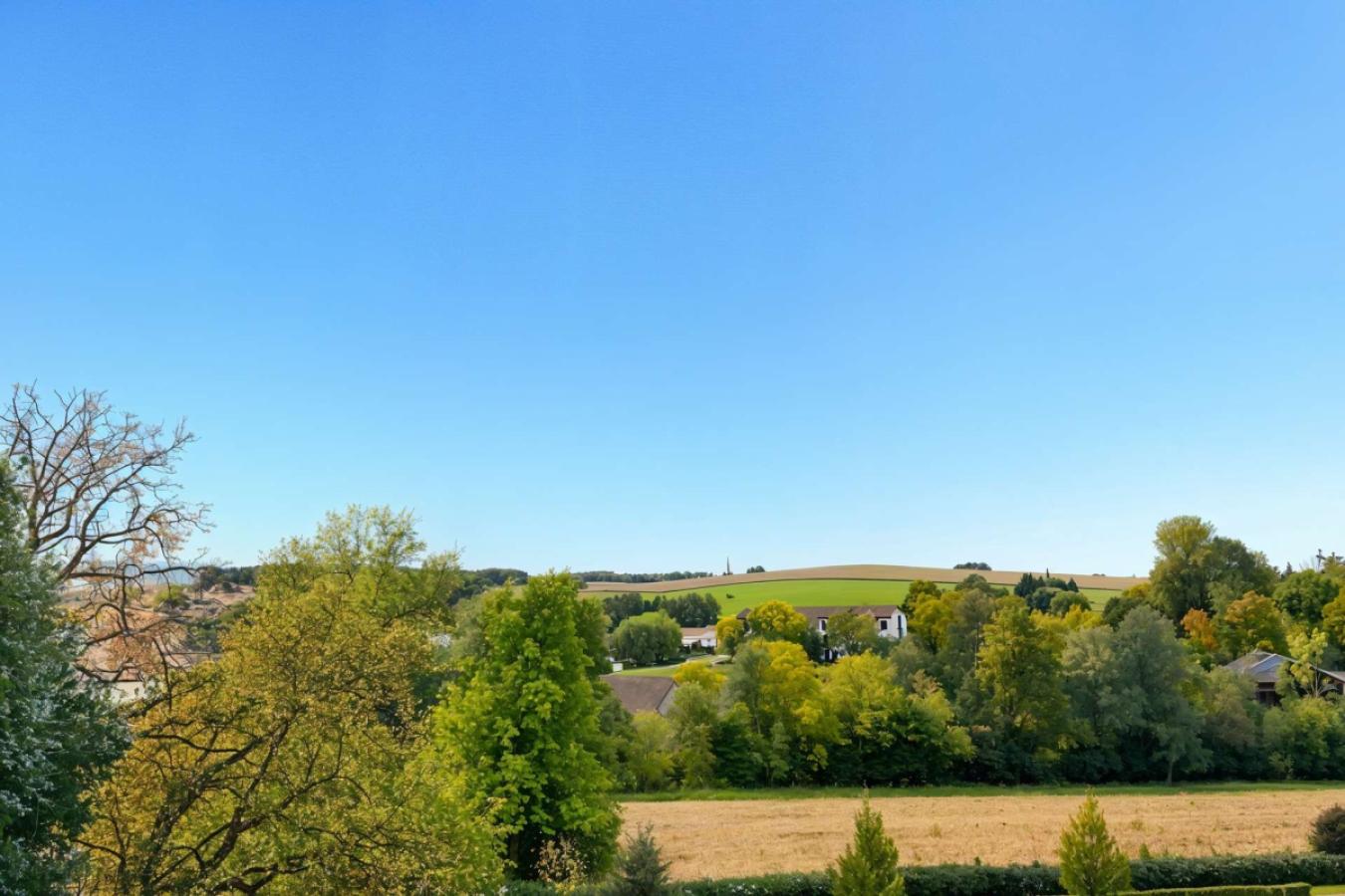 Ausblick Rückseite Liege