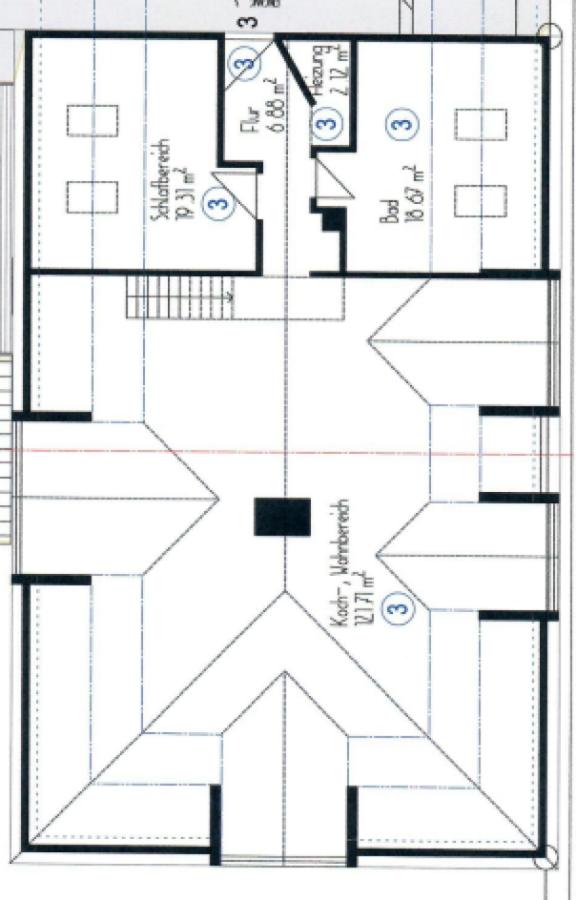 Wohn- und Nutzfläche DG