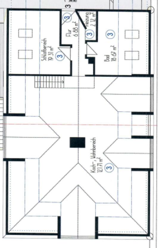 Wohn- und Nutzfläche DG