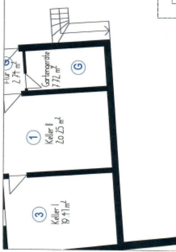 Keller Nr 3 unter Doppelgarage