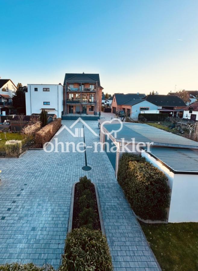 Blick aus Wohnzimmer