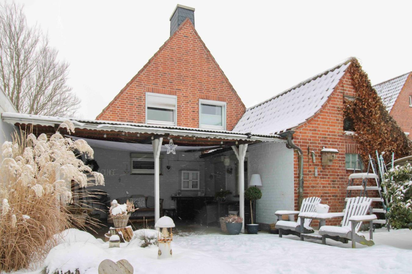 Überdachte Terrasse