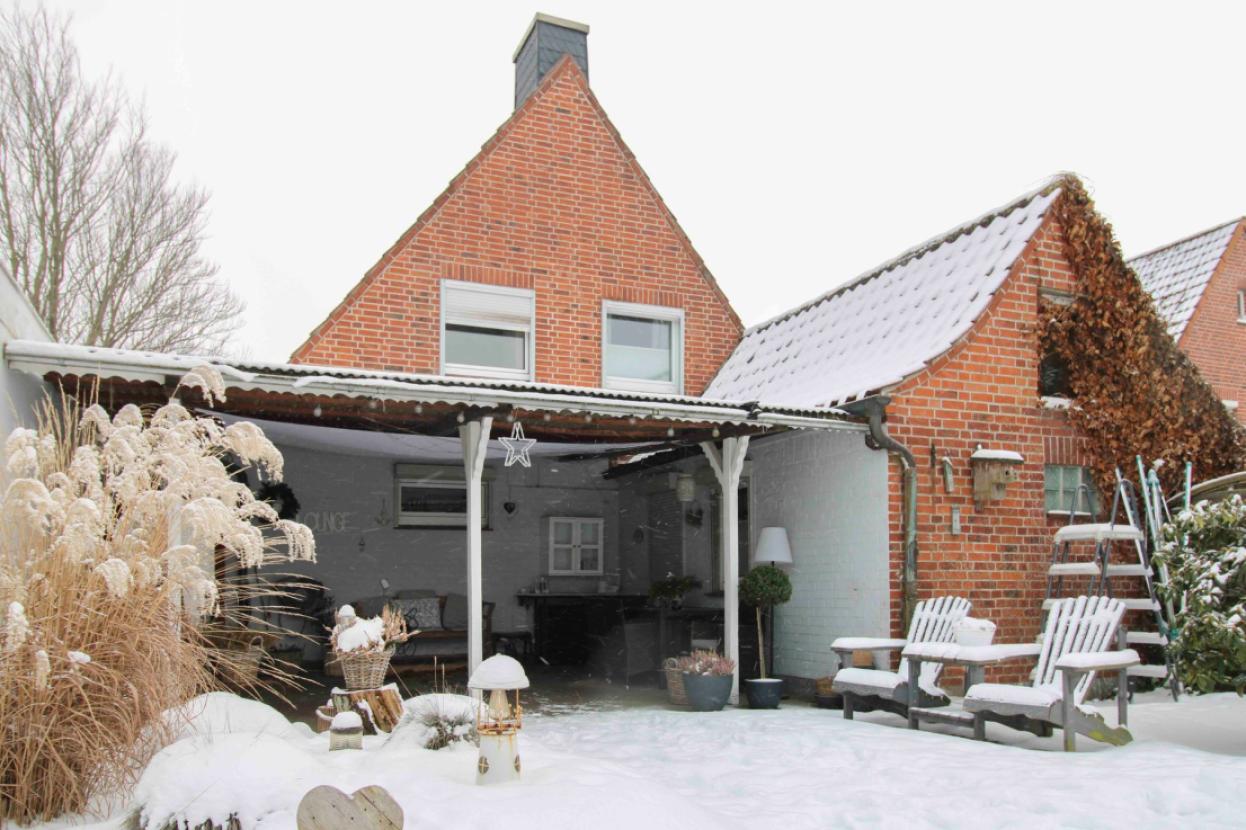 Überdachte Terrasse