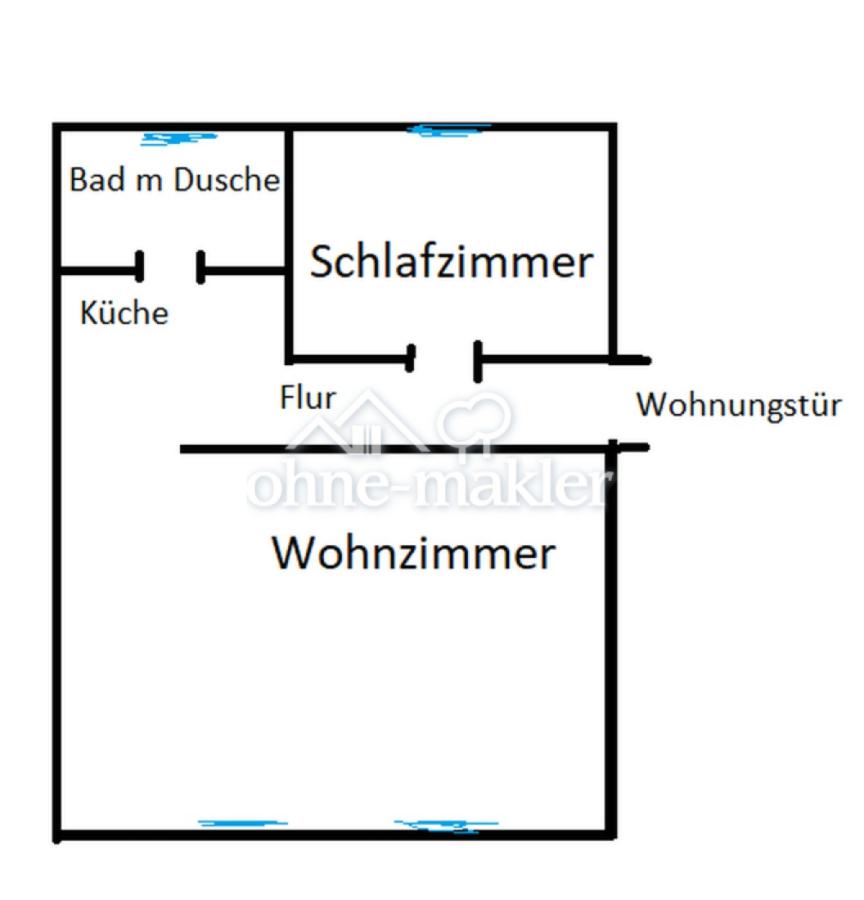 Grundriss - KEIN Maßstab