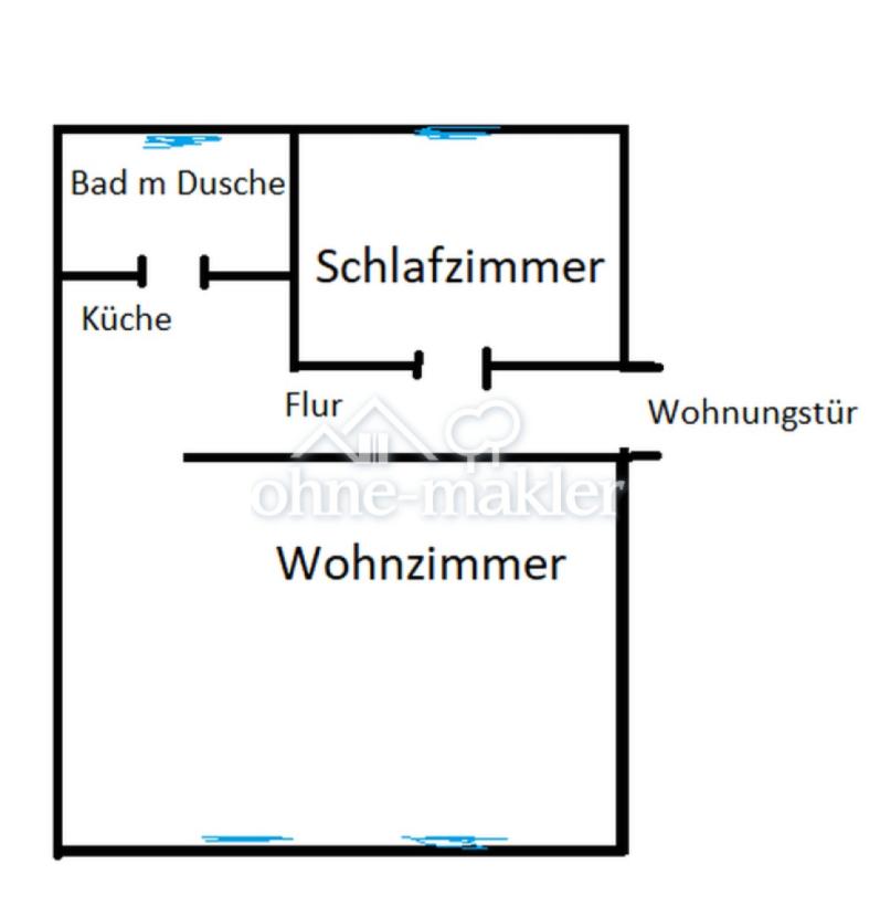 Grundriss - KEIN Maßstab